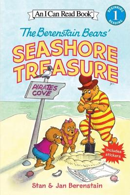 Cover Image for The Berenstain Bears' Seashore Treasure [With Stickers] -- Jan Berenstain, Paperback