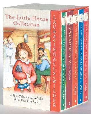 Cover Image for Little House 5-Book Full-Color Box Set: Books 1 to 5 -- Laura Ingalls Wilder, Boxed Set
