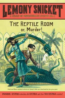 Cover Image for A Series of Unfortunate Events #2: The Reptile Room -- Lemony Snicket, Paperback