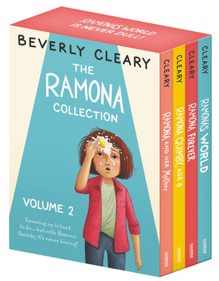 Cover Image for The Ramona 4-Book Collection, Volume 2: Ramona and Her Mother; Ramona Quimby, Age 8; Ramona Forever; Ramona's World -- Beverly Cleary, Other
