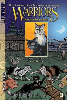 Cover Image for Warriors: Ravenpaw's Path #3: The Heart of a Warrior -- Erin Hunter, Paperback