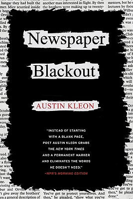 Cover Image for Newspaper Blackout -- Austin Kleon, Paperback