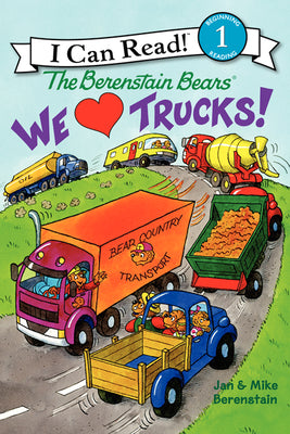 Cover Image for We Love Trucks! -- Jan Berenstain, Paperback