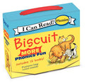 Cover Image for Biscuit: More 12-Book Phonics Fun!: A Box of 12 Mini-Books Featuring Short and Long Vowel Sounds for Dog Lovers -- Alyssa Satin Capucilli, Paperback