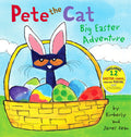 Cover Image for Pete the Cat: Big Easter Adventure: An Easter and Springtime Book for Kids [With 12 Easter Cards and Poster] -- James Dean, Hardcover