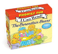 Cover Image for The Berenstain Bears 12-Book Phonics Fun!: Includes 12 Mini-Books Featuring Short and Long Vowel Sounds -- Mike Berenstain, Boxed Set