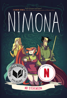 Cover Image for Nimona: A Netflix Film, a Graphic Novel -- ND Stevenson, Hardcover