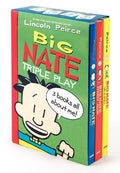 Cover Image for Big Nate Triple Play: Big Nate in a Class by Himself/Big Nate Strikes Again/Big Nate on a Roll -- Lincoln Peirce, Boxed Set