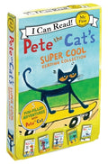 Cover Image for Pete the Cat's Super Cool Reading Collection: A Box of 5 I Can Read Favorites for Beginner Readers -- James Dean, Boxed Set