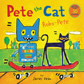 Cover Image for Pete the Cat: Robo-Pete: Includes Over 30 Stickers! -- James Dean, Paperback