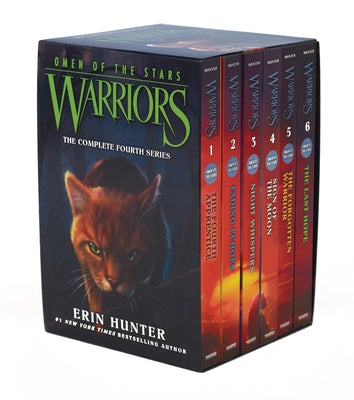 Cover Image for Warriors: Omen of the Stars Box Set: Volumes 1 to 6 -- Erin Hunter, Boxed Set