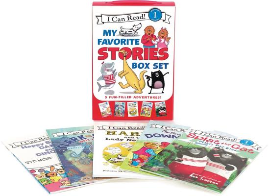 Cover Image for I Can Read My Favorite Stories Box Set: A Box of 5 Favorite Books for Beginning Readers -- Various, Boxed Set