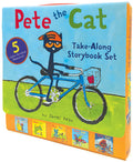 Cover Image for Pete the Cat Take-Along Storybook Set: A Box of 5 Books -- James Dean, Boxed Set