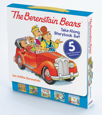 Cover Image for The Berenstain Bears Take-Along Storybook Set: Dinosaur Dig, Go Green, When I Grow Up, Under the Sea, the Tooth Fairy -- Jan Berenstain, Boxed Set