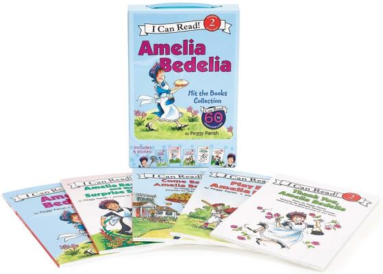 Cover Image for Amelia Bedelia 5-Book I Can Read Box Set #1: Amelia Bedelia Hit the Books -- Peggy Parish, Boxed Set