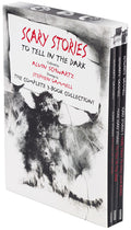 Cover Image for Scary Stories Paperback Box Set: The Complete 3-Book Collection with Classic Art by Stephen Gammell -- Alvin Schwartz, Boxed Set