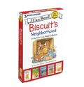 Cover Image for Biscuit's Neighborhood: A Box of 5 Stories for Beginning Readers and Dog Lovers -- Alyssa Satin Capucilli, Boxed Set