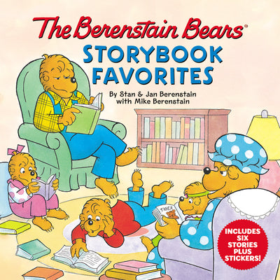 Cover Image for The Berenstain Bears Storybook Favorites [With Stickers] -- Mike Berenstain, Hardcover