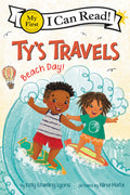 Cover Image for Ty's Travels: Beach Day! -- Kelly Starling Lyons, Hardcover