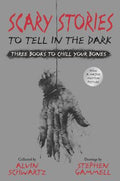 Cover Image for Scary Stories to Tell in the Dark: Three Books to Chill Your Bones: All 3 Scary Stories Books with the Original Art! -- Alvin Schwartz, Hardcover