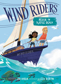 Cover Image for Wind Riders #1: Rescue on Turtle Beach -- Jen Marlin, Paperback