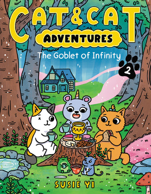 Cover Image for Cat & Cat Adventures: The Goblet of Infinity: A Graphic Novel -- Susie Yi, Hardcover