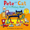 Cover Image for Pete the Cat and the Missing Shoes: Includes Over 30 Stickers -- James Dean, Paperback