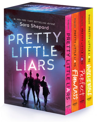 Cover Image for Pretty Little Liars 4-Book Paperback Box Set: Pretty Little Liars, Flawless Perfect, Unbelievable -- Sara Shepard, Other