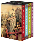 Cover Image for Divergent Anniversary 4-Book Box Set: Divergent, Insurgent, Allegiant, Four -- Veronica Roth, Paperback