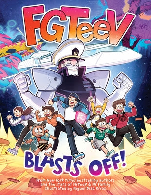 Cover Image for Fgteev: Blasts Off!: A Graphic Novel -- Fgteev, Hardcover