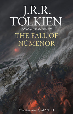 Cover Image for The Fall of Númenor: And Other Tales from the Second Age of Middle-Earth -- J. R. R. Tolkien, Hardcover
