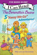 Cover Image for The Berenstain Bears: Five Away We Go Adventures! -- Mike Berenstain, Paperback