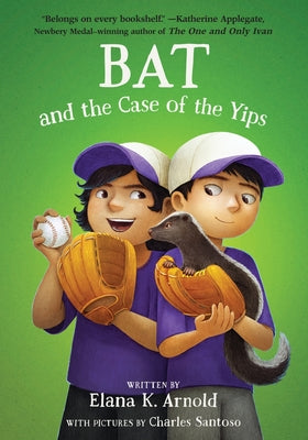 Cover Image for Bat and the Case of the Yips -- Elana K. Arnold, Hardcover