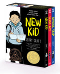 Cover Image for New Kid 3-Book Box Set: A Graphic Novel Collection: New Kid, Class Act, School Trip -- Jerry Craft, Other