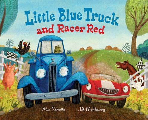 Cover Image for Little Blue Truck and Racer Red -- Alice Schertle, Hardcover