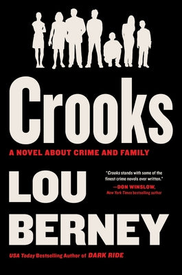 Cover Image for Crooks: A Novel about Crime and Family -- Lou Berney, Hardcover