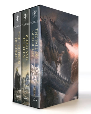 Cover Image for Great Tales of Middle-Earth Box Set: The Children of Húrin, Beren and Lúthien, the Fall of Gondolin -- J. R. R. Tolkien, Other