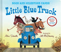 Cover Image for Little Blue Truck Milestone Edition: Book and Milestone Cards -- Alice Schertle, Board Books