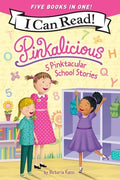 Cover Image for Pinkalicious: 5 Pinktacular School Stories: Pinkalicious and the Pinkamazing Little Library, Kindergarten Fun, Pinkie Promise, Planet Pink, School Rul -- Victoria Kann, Paperback
