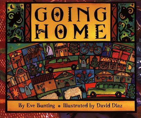 Cover Image for Going Home: A Christmas Holiday Book for Kids -- Eve Bunting, Paperback