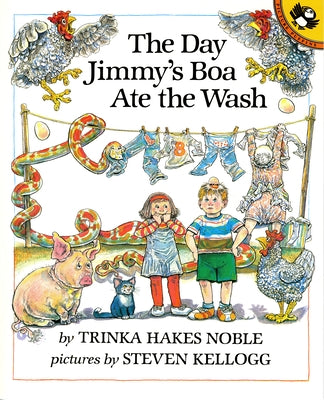 Cover Image for The Day Jimmy's Boa Ate the Wash -- Trinka Hakes Noble, Paperback