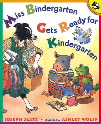 Cover Image for Miss Bindergarten Gets Ready for Kindergarten -- Joseph Slate, Paperback