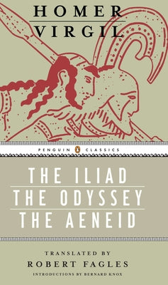 Cover Image for The Iliad, the Odyssey, and the Aeneid Box Set: (Penguin Classics Deluxe Edition) -- Homer, Boxed Set