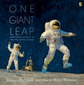 Cover Image for One Giant Leap: A Historical Account of the First Moon Landing -- Robert Burleigh, Paperback