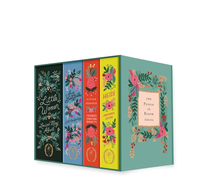 Cover Image for The Puffin in Bloom 4-Book Collection: Anne of Green Gables, Heidi, Little Women, and a Little Princess -- Various, Boxed Set