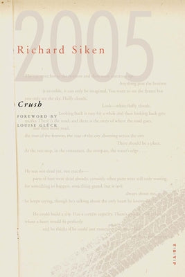 Cover Image for Crush -- Richard Siken, Paperback
