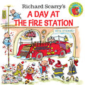 Cover Image for Richard Scarry's a Day at the Fire Station -- Huck Scarry, Paperback