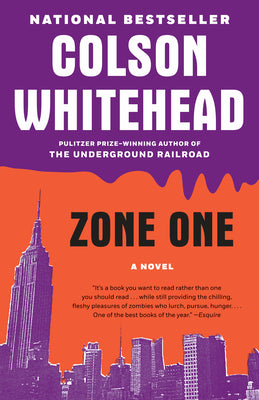 Cover Image for Zone One -- Colson Whitehead, Paperback