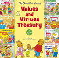 Cover Image for The Berenstain Bears Values and Virtues Treasury: 8 Books in 1 -- Mike Berenstain, Hardcover