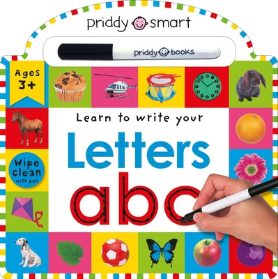 Cover Image for Letters A B C [With Writing Pen] -- Roger Priddy, Board Books